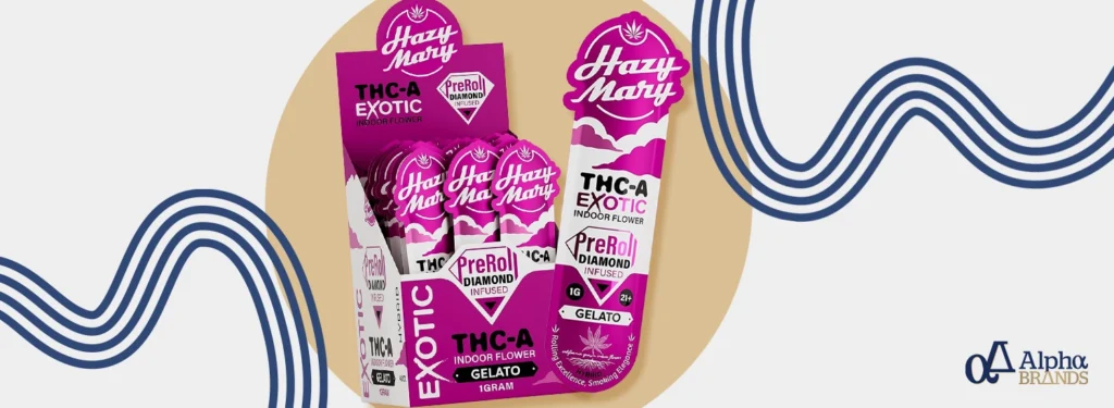 Hazy Mary Pre-Roll Review: Exotic Diamond THCa Performance for Smoke Shop Buyers