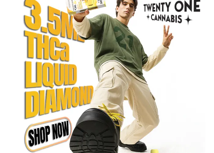 Twenty one cannabis