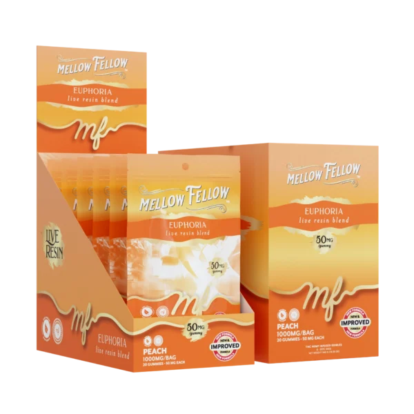 MF Renders Edibles Live Resin Blends 50mg_Euphoria Peach-POP-1