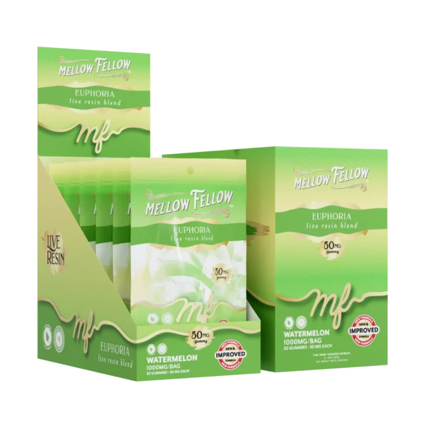 MF Renders Edibles Live Resin Blends 50mg_Euphoria Watermelon-POP-1